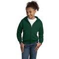 Hanes  Youth EcoSmart  Full Zip Hooded Sweatshirt